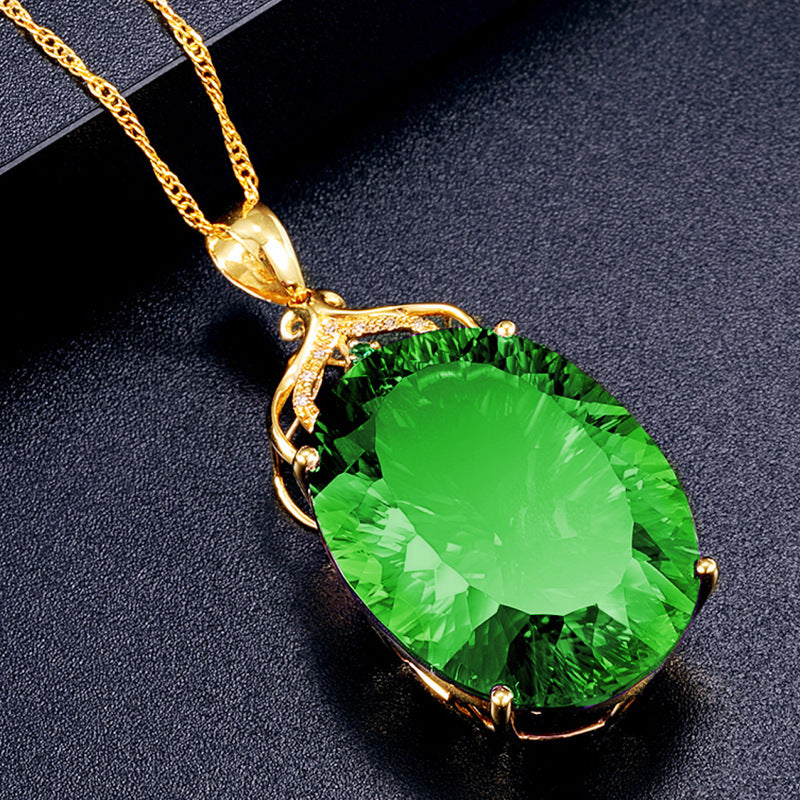 Wholesale Pendant Necklace Jewelry Necklace Amethyst Necklace